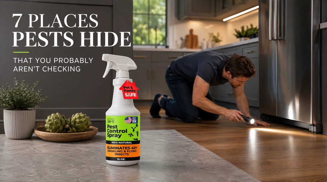 The Bugs You Don't See: 7 Places Pests Can Hide Before You Notice Them
