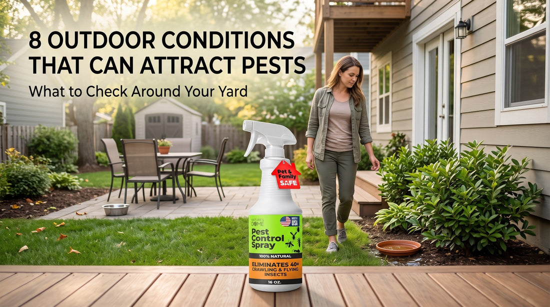 Why Your Yard Can Become a Pest Highway: 8 Outdoor Conditions That Attract Unwanted Bugs
