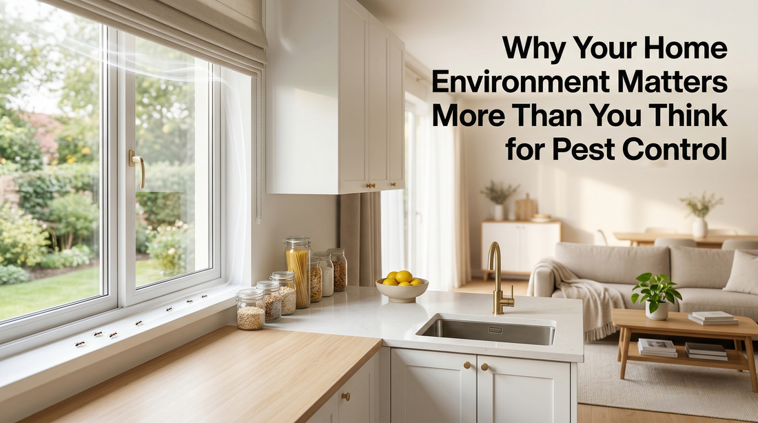 Why Your Home Environment Matters More Than You Think for Pest Control