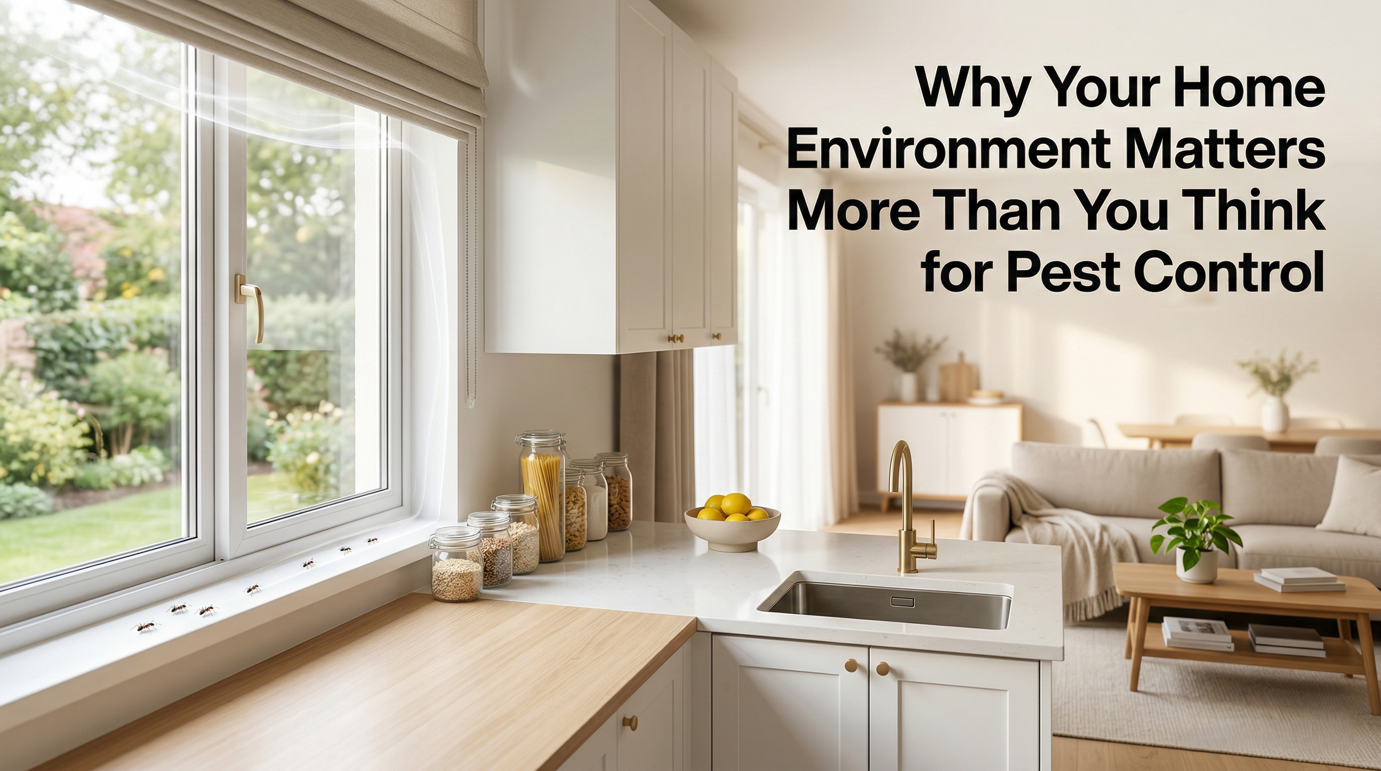 Why Your Home Environment Matters More Than You Think for Pest Control
