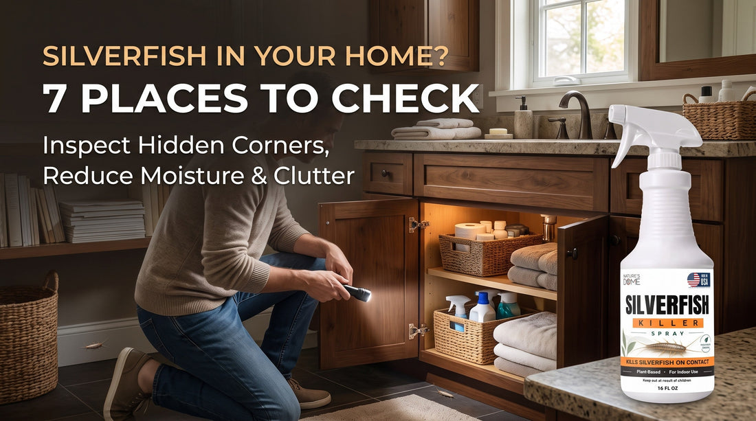 Tiny Silverfish in Your Bathroom? 7 Places to Check Around Your Home