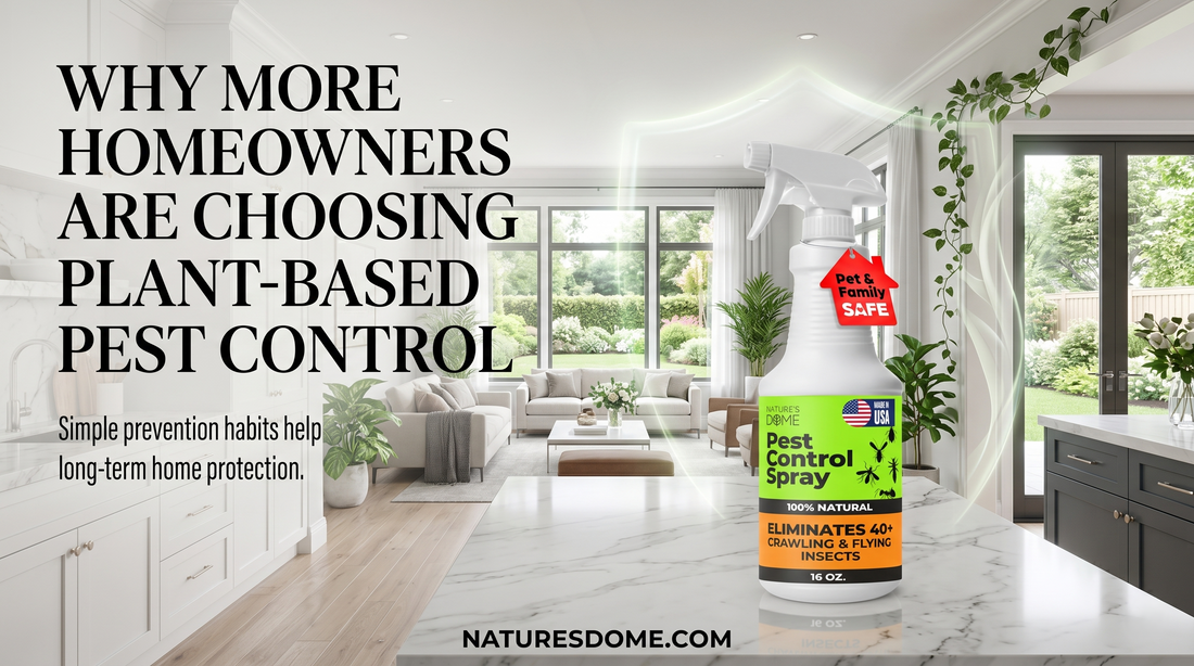 Why More Homeowners Are Choosing Plant-Based Pest Control Solutions