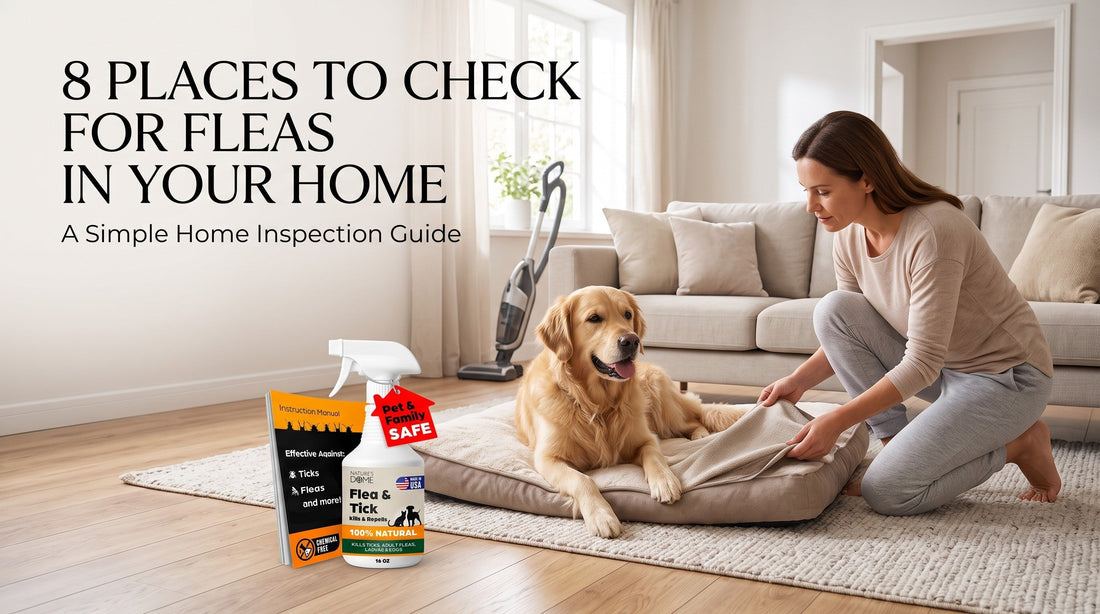 The Flea Problem You Can’t Always See: 8 Places to Check Inside Your Home