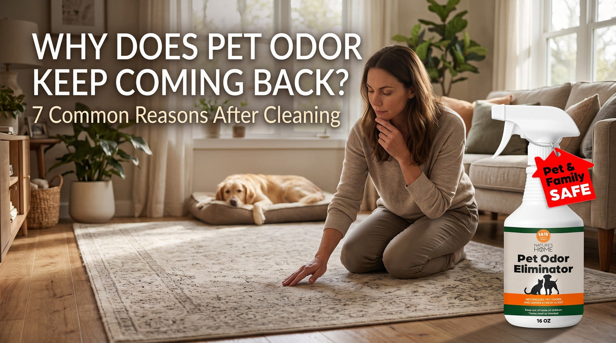 Why Pet Odors Come Back After Cleaning: 7 Reasons Your Home Still Smells