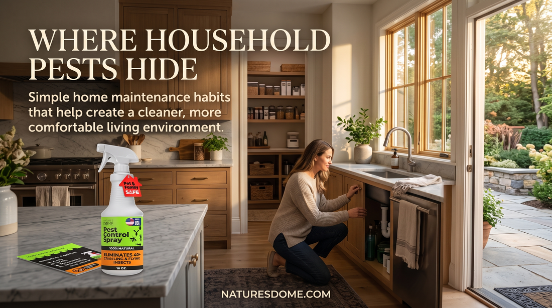 The Hidden Places Household Pests Like To Hide