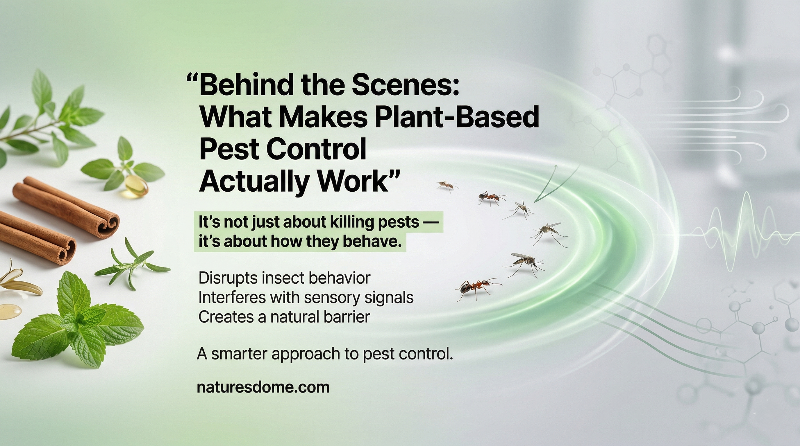 Behind the Scenes: What Makes Plant-Based Pest Control Actually Work