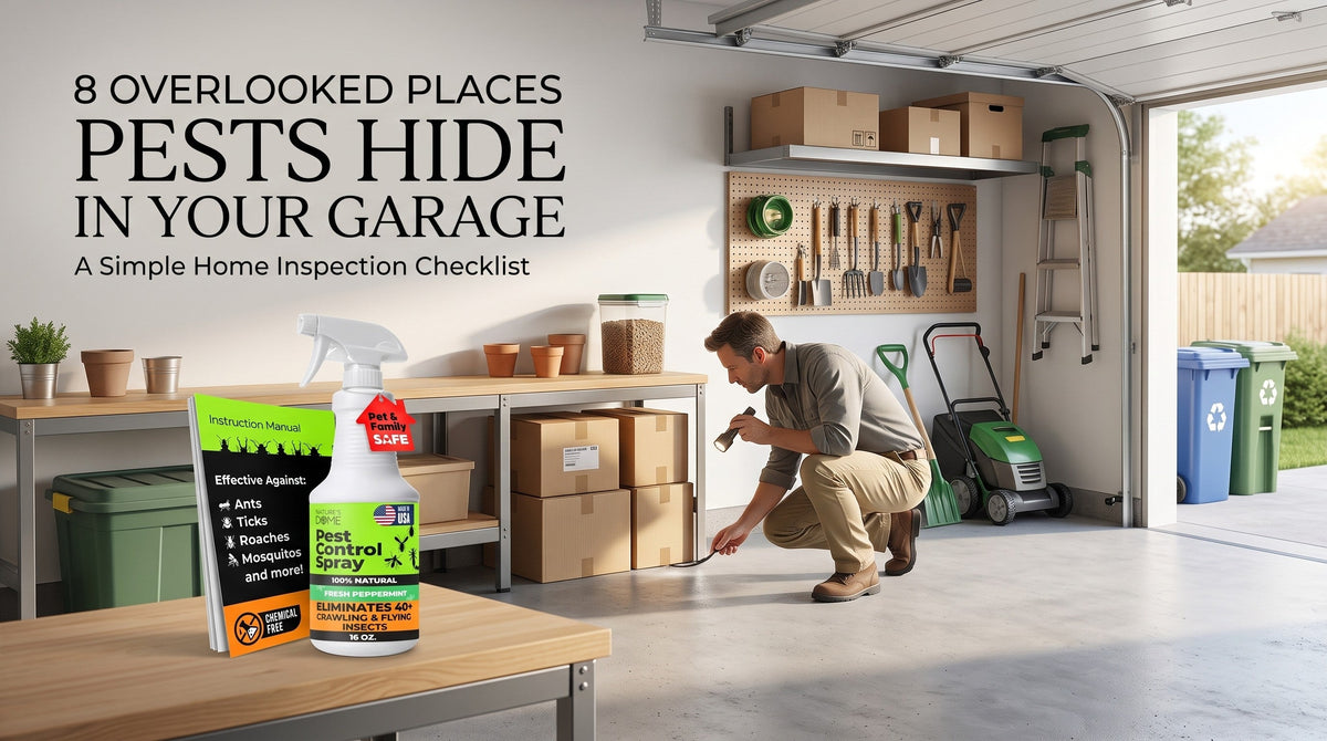 Pests in Your Garage? 8 Overlooked Places Where Bugs and Mites Can Hide