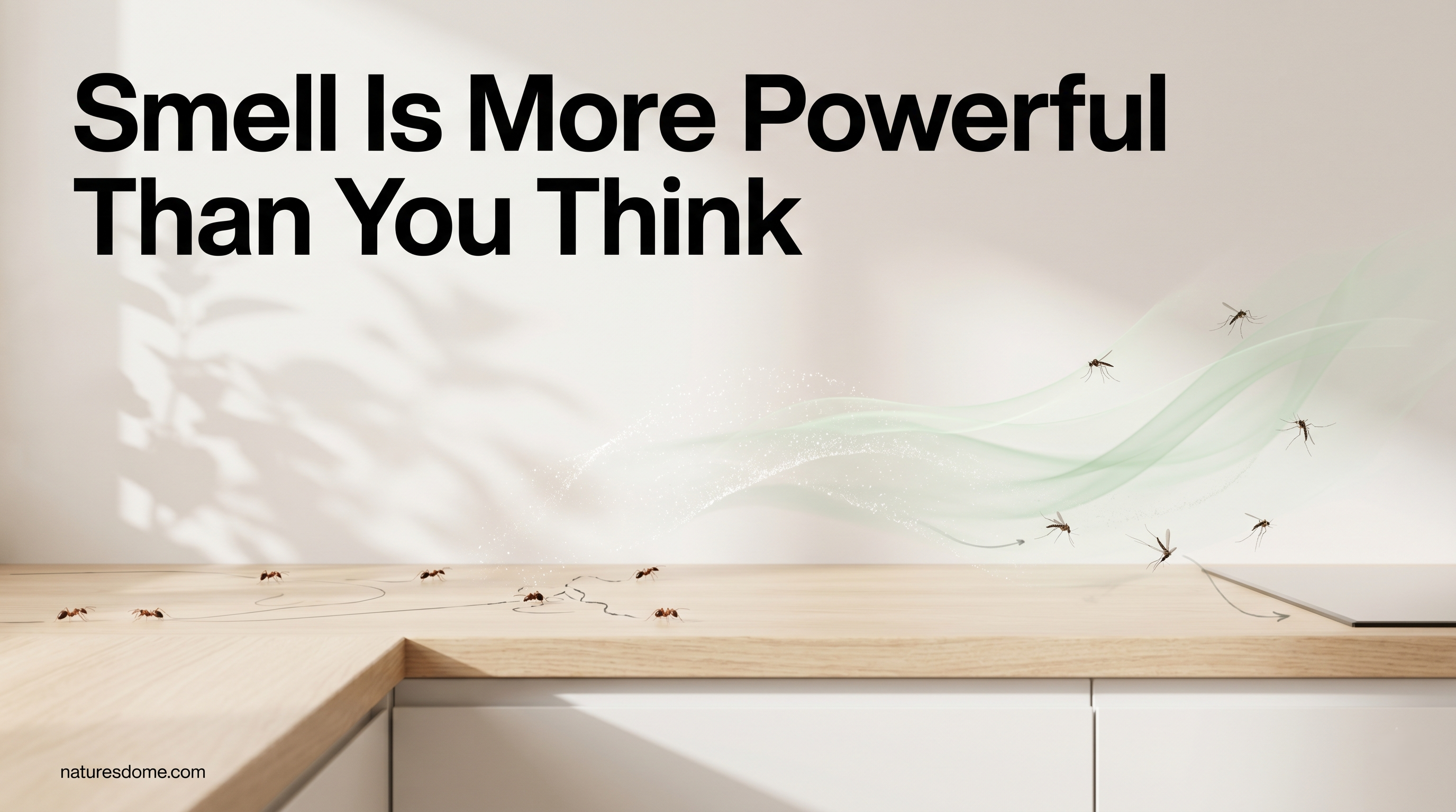 Why Smell Is One of the Most Powerful Tools in Pest Control