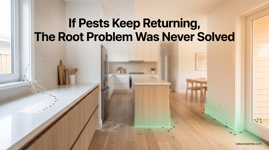 Why Pests Keep Coming Back Even After Treatment