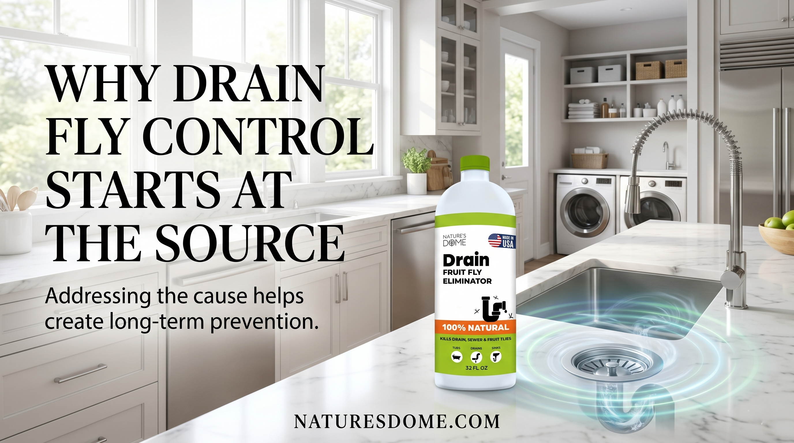 Why Drain Fly Control Starts At The Source