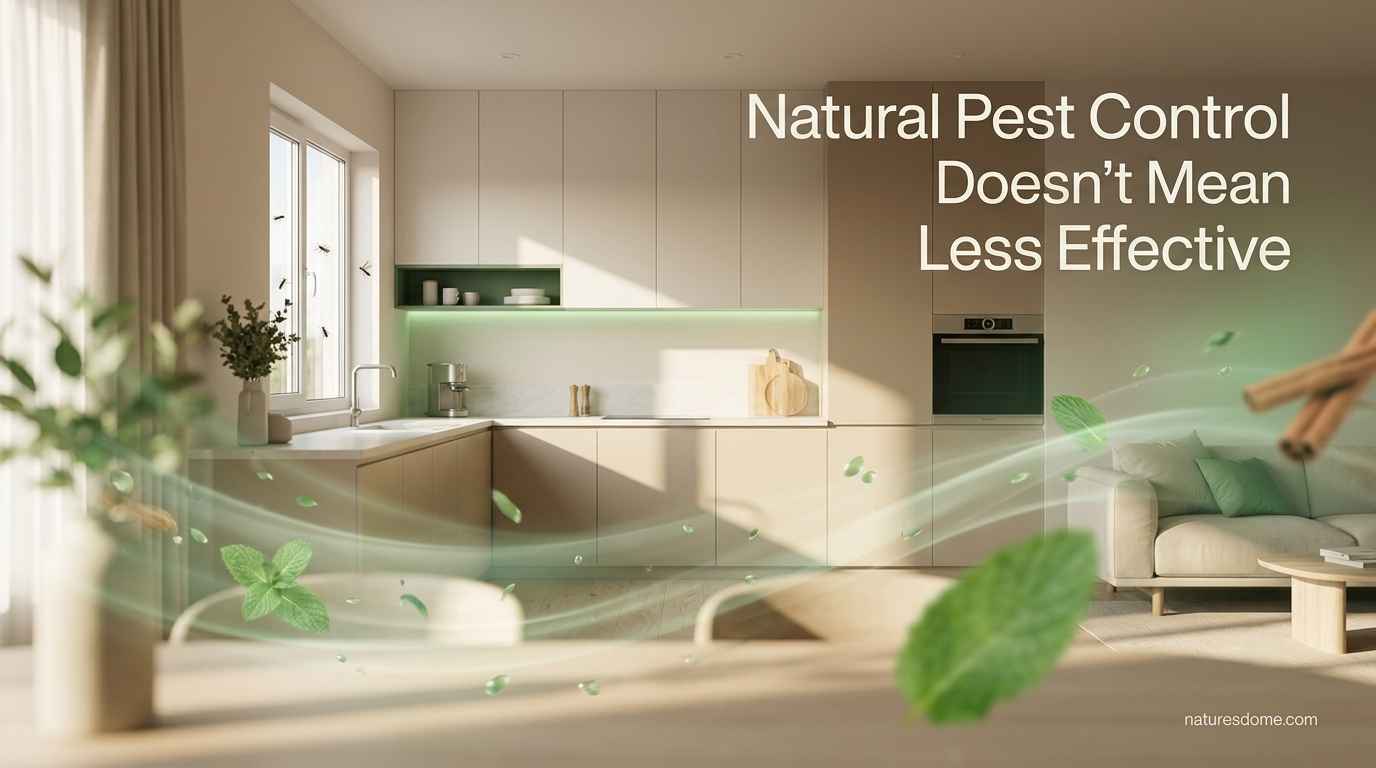 Why “Natural” Pest Control Still Needs to Be Effective