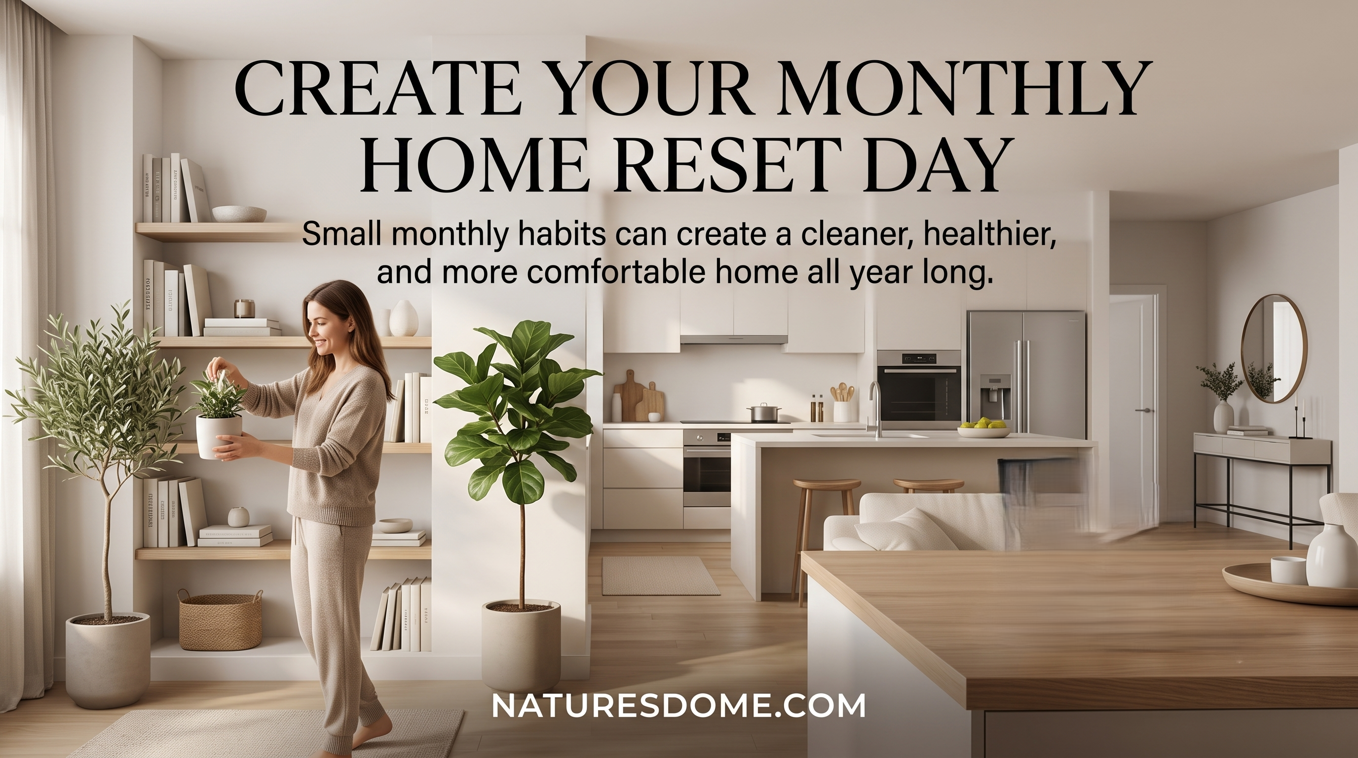 Why Every Home Needs A "Home Reset Day" Once A Month