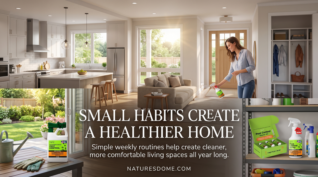 Simple Daily Habits That Help Create a Cleaner Home Environment