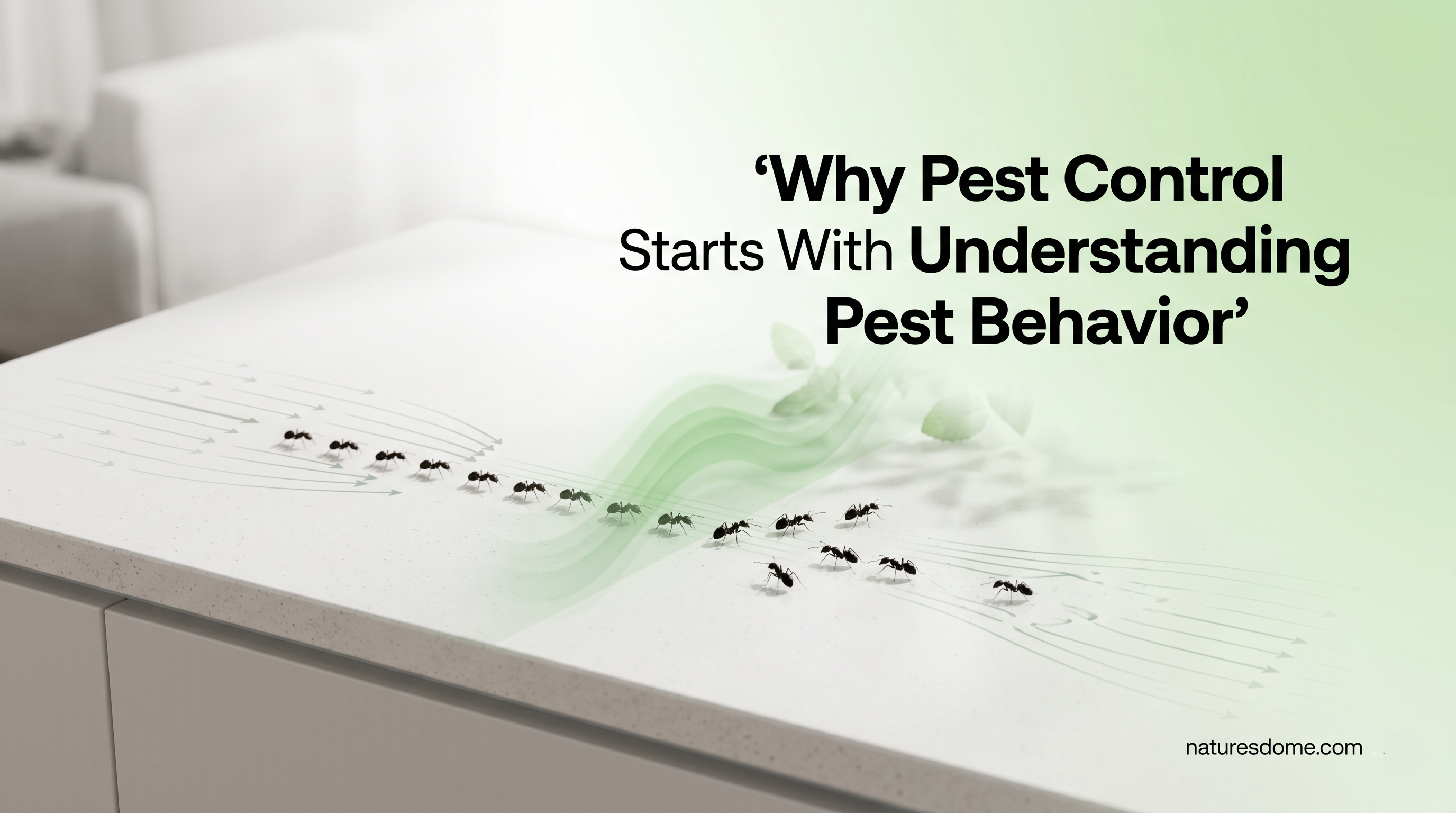 Why Pest Control Starts With Understanding Pest Behavior