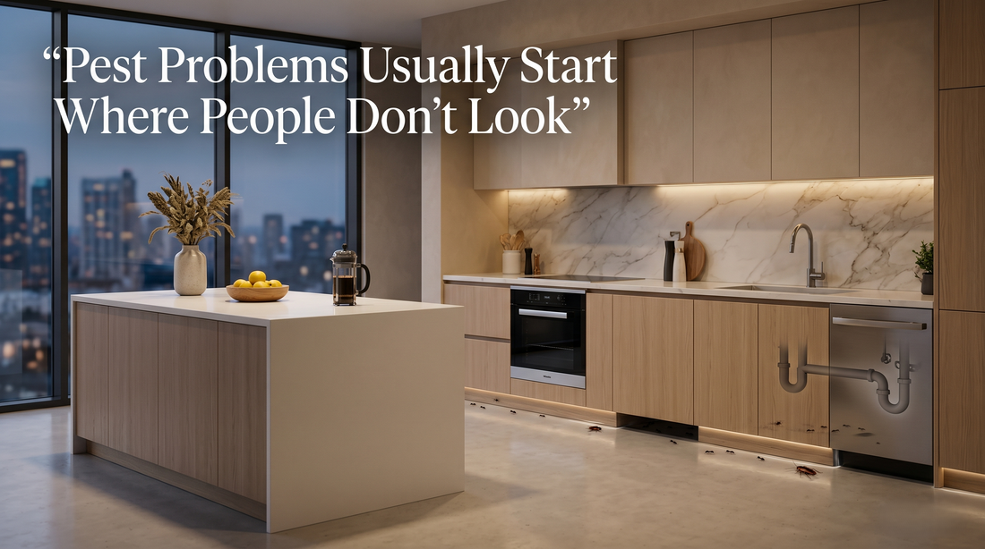 Why Most Pest Problems Start in Places People Rarely Check