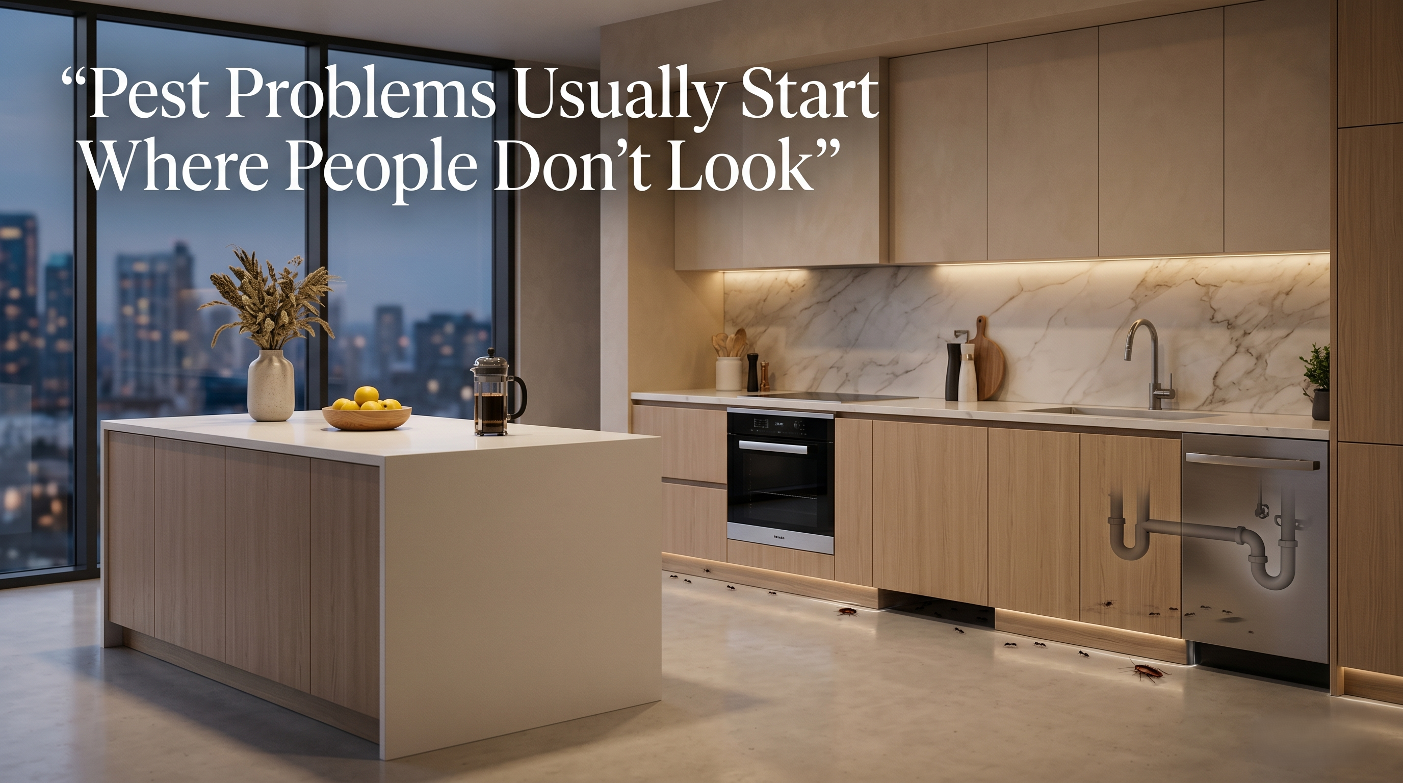 Why Most Pest Problems Start in Places People Rarely Check