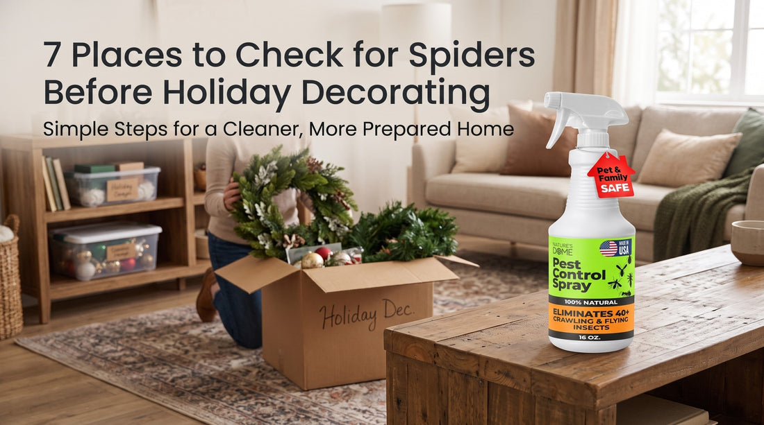 Bringing Out Holiday Decorations? 7 Places to Check for Spiders and Other Pests
