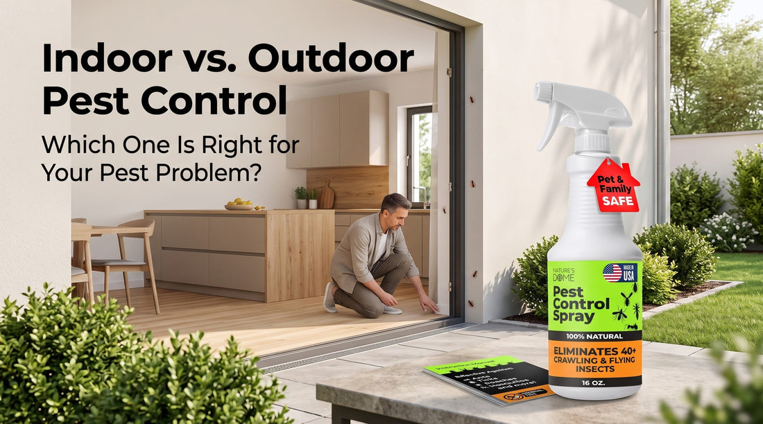 Indoor Pest Spray vs. Outdoor Pest Spray: Do You Really Need Both?