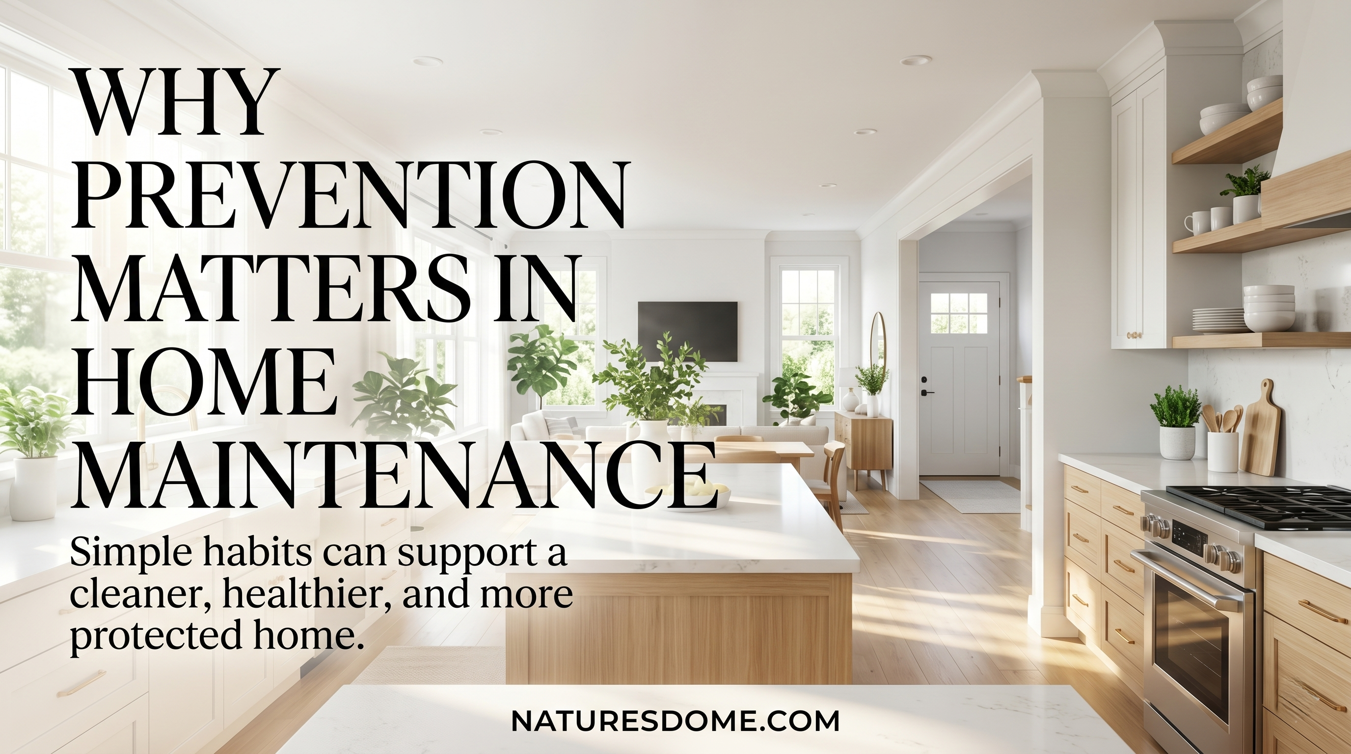 Creating A Healthier Home Through Consistent Prevention