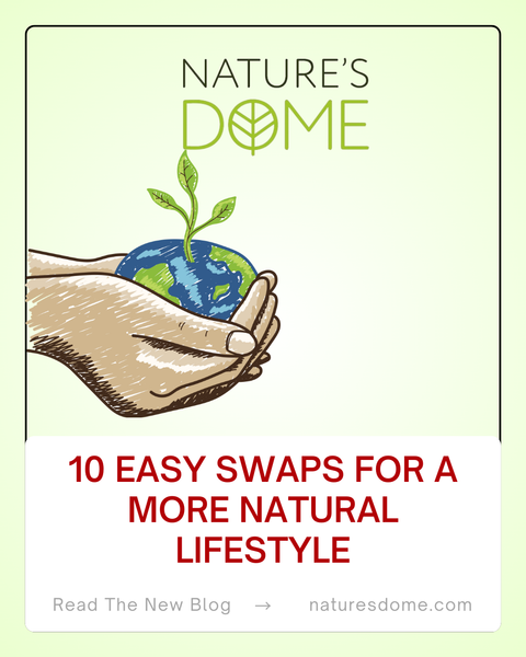 🌿 10 Easy Swaps for a More Natural Lifestyle
