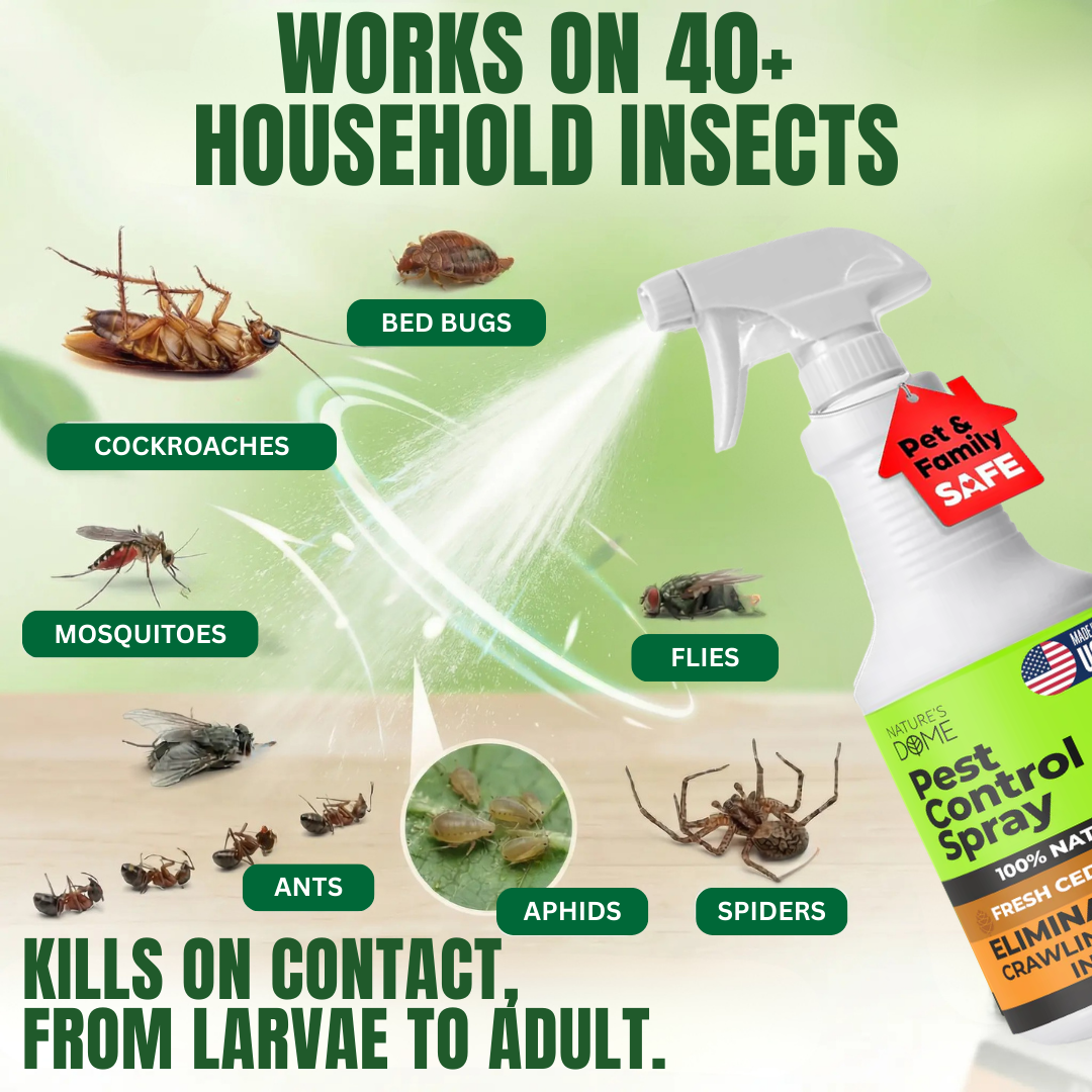 Nature’s Dome Pest Control Spray Cedarwood – 16 oz