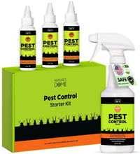 Nature's Dome Pest Control Starter Kit – Makes 3 Bottles (16 oz Each) – Eco-Friendly, Plant-Based Formula for Ant, Roach, Spider, Fly, Flea & Insect Control – Child & Pet Safe for Indoor/Outdoor Use