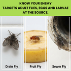 Nature’s Dome Drain Fly Killer Gel – 32 oz