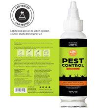 Nature's Dome 12 oz Pest Control Concentrate – Makes 1 Gallon – Eco-Friendly, Plant-Based Formula for Ant, Roach, Spider, Fly, Flea & Insect Control – Child & Pet Safe for Indoor/Outdoor Use