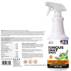 Nature's Dome Fungus Gnat Killer Spray 16 oz for Houseplants & Soil