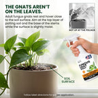 Nature's Dome Fungus Gnat Killer Spray 16 oz for Houseplants & Soil