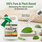Nature’s Dome Outdoor Flea & Tick Spray – 1 Gallon Peppermint