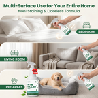Nature's Dome Mite Spray 16 oz – Plant Based Treatment for Dust, Spider, Carpet, Bird, Rat Mites – Safe for Families, Pet, Home, Bedding & Furniture When Used As Directed