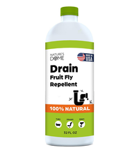 Nature’s Dome Drain Fly Killer Gel – 32 oz – Kills & Prevents Drain Flies, Fruit Flies & Sewer Flies – Natural Plant-Based Treatment for Sinks, Pipes & Drains – Safe for Septic Systems