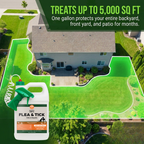 Nature’s Dome Outdoor Flea & Tick Spray – 1 Gallon Cedarwood
