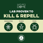 Nature’s Dome Flea & Tick Spray Peppermint – 16 oz