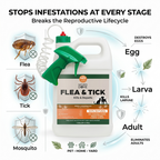 Nature’s Dome Outdoor Flea & Tick Spray – 1 Gallon Cedarwood