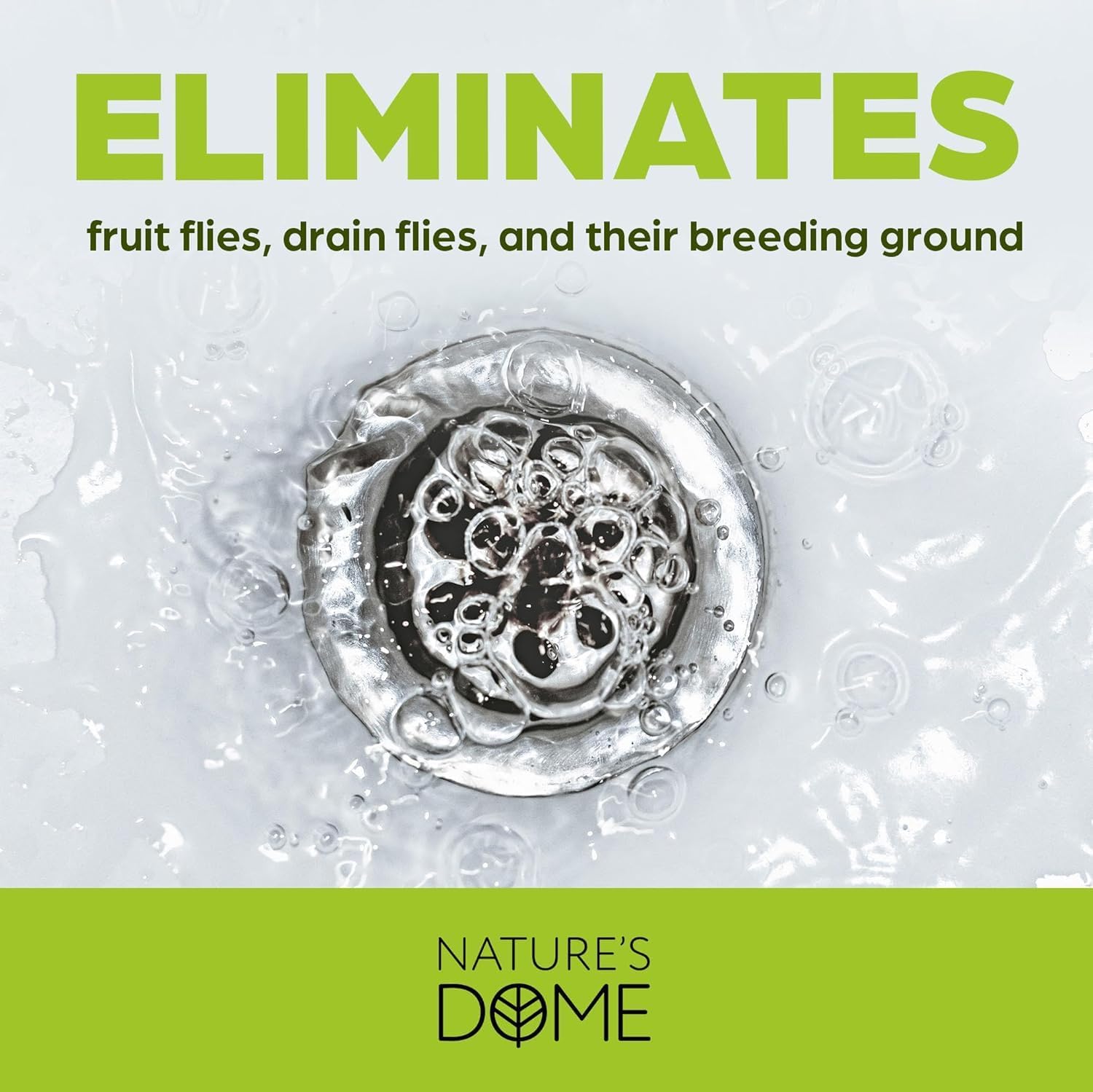 Nature’s Dome Drain Fly Killer Gel – 1 Gallon