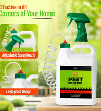 Nature's Dome 1 Gallon Pest Control Spray – Eco-Friendly, Ready-to-Use, Ant, Roach, Spider, Fly, Flea & Insect Control with Essential Oils – Fast-Acting, Child & Pet Safe for Indoor/Outdoor Use