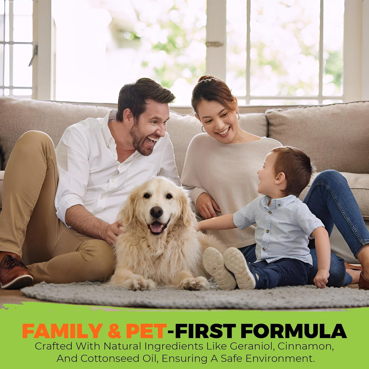 Nature’s Dome Outdoor Flea & Tick Spray – 32 oz Hose-End Yard Treatment – Kills & Repels Mosquitoes, Fleas, Ticks, Larvae & Eggs – Plant-Based, Safe for Pets, Kids & Plants – Ready-to-Use