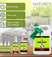 Nature's Dome 2 oz Concentrate Bed Bug & Mite Killer - Makes 16 oz Spray, Provides Lasting Defense, Destroys Eggs & Resistant Strains, 100% Natural, Safe & Non-Toxic