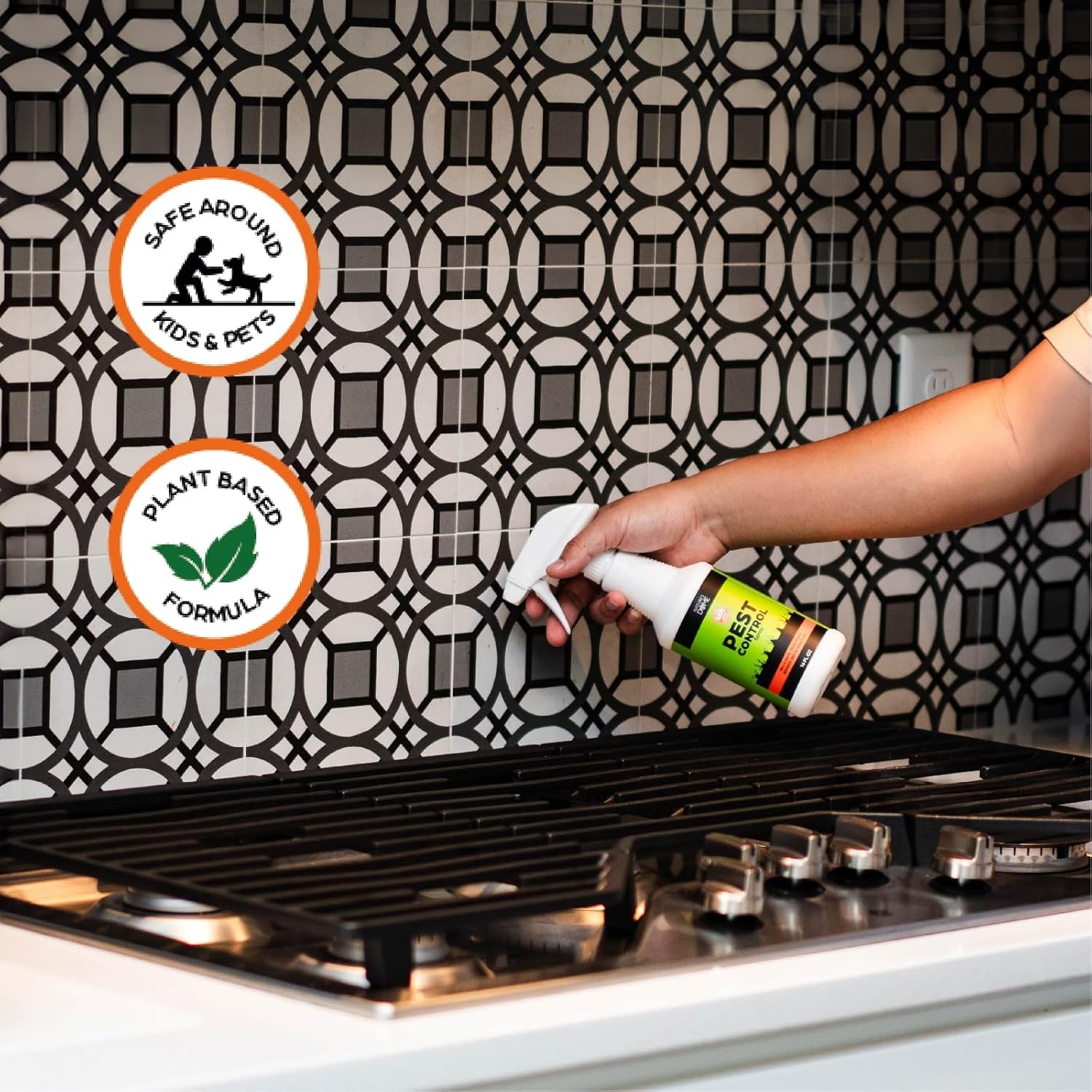 Nature’s Dome Pest Control Starter Kit – Makes 3 Bottles (1 concentrate makes 16 oz Each)