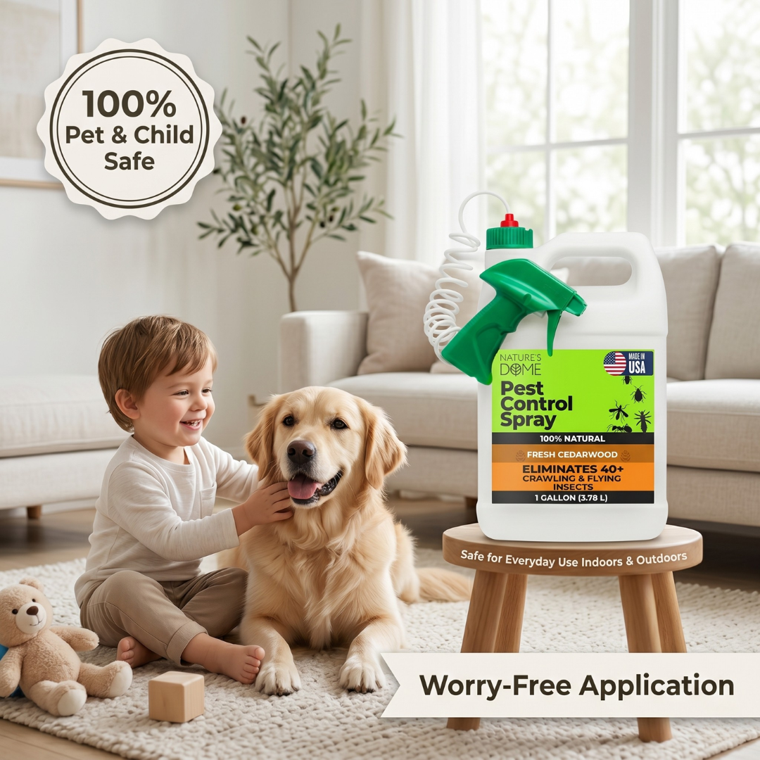 Nature’s Dome Natural Pest Spray – 1 Gallon Cedarwood