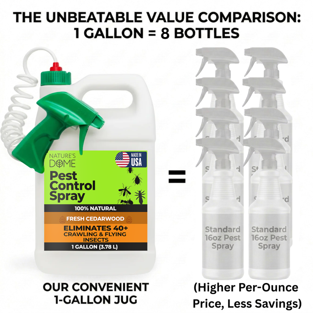 Nature’s Dome Natural Pest Spray – 1 Gallon Cedarwood