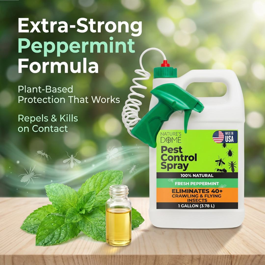 Nature’s Dome Natural Pest Spray – 1 Gallon Peppermint