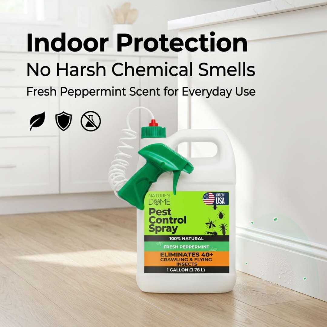 Nature’s Dome Natural Pest Spray – 1 Gallon Peppermint
