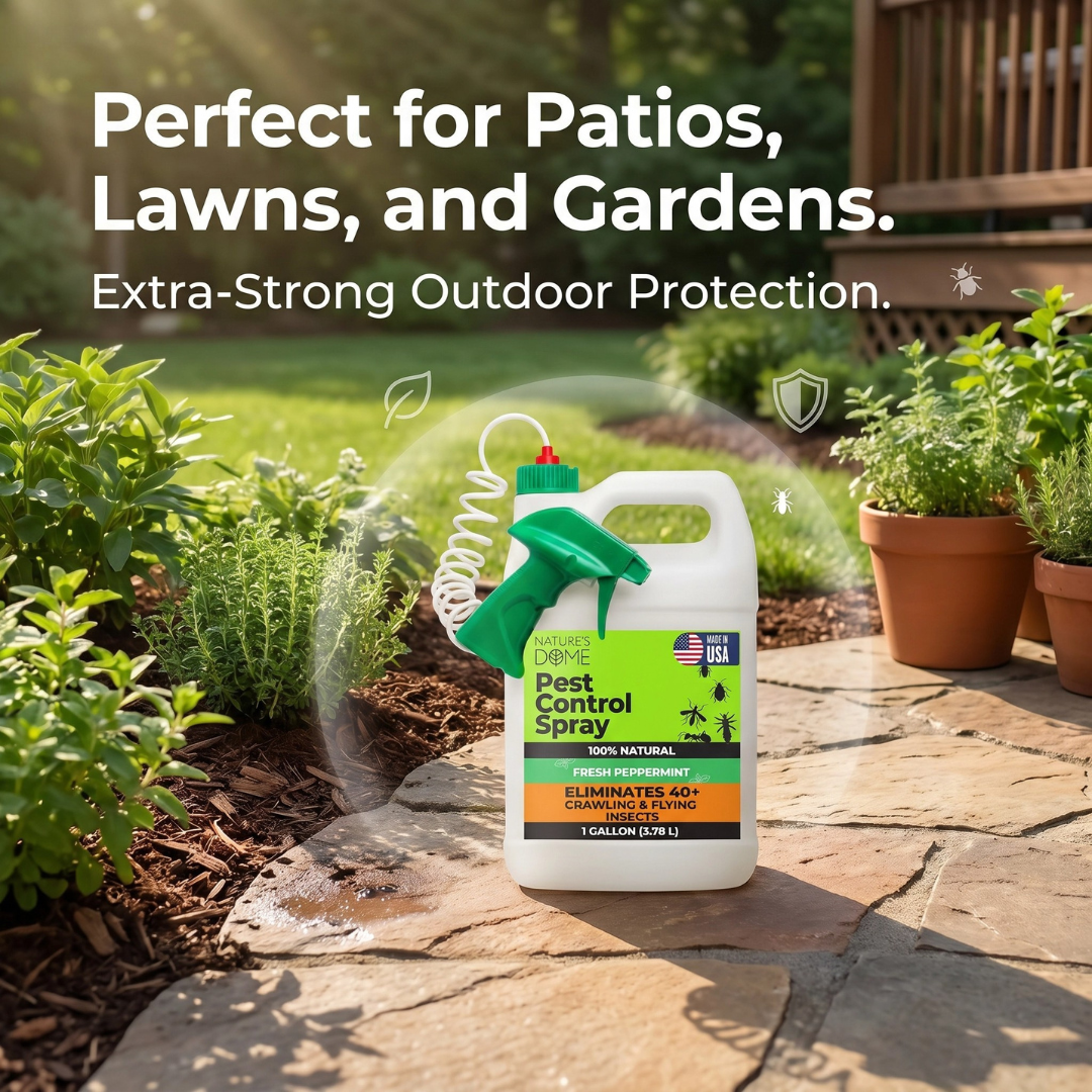 Nature’s Dome Natural Pest Spray – 1 Gallon Peppermint
