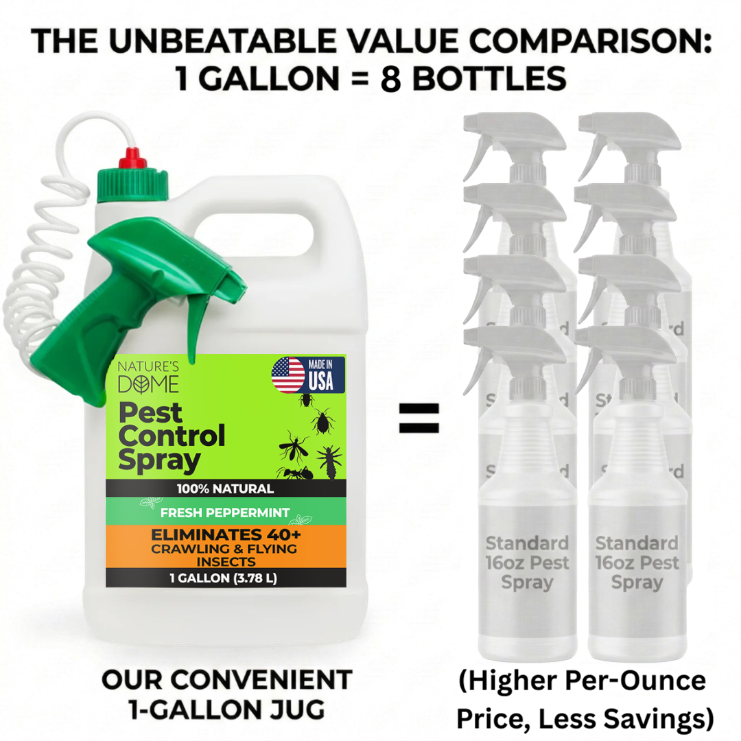 Nature’s Dome Natural Pest Spray – 1 Gallon Peppermint