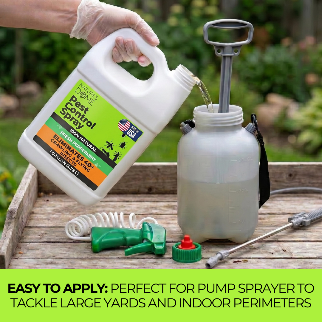 Nature’s Dome Natural Pest Spray – 1 Gallon Peppermint