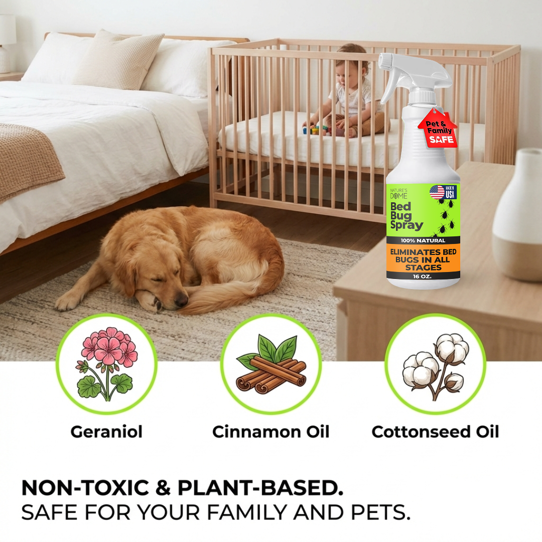 Nature’s Dome Bed Bug Spray – 16 oz