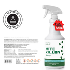 Nature's Dome Mite Spray 16 oz – Plant Based Treatment for Dust, Spider, Carpet, Bird, Rat Mites – Safe for Families, Pet, Home, Bedding & Furniture When Used As Directed